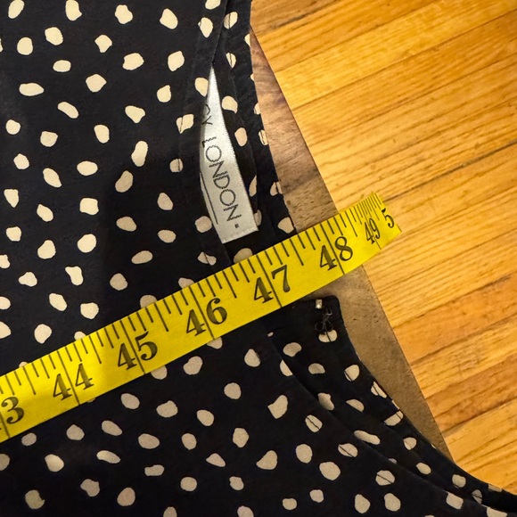 Maggy London cotton lined long dress in great condition size 10 - Picture 9 of 10